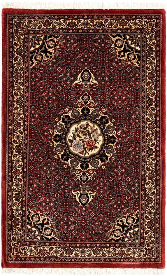 Detail image of 3' 1 x 4' 11 Bidjar Wool Rug