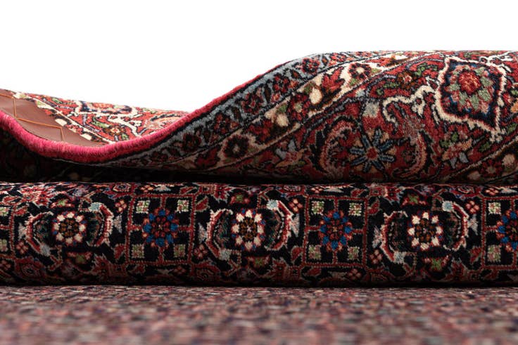 Detailansicht von 205cm x 250cm Bidjar Wolle Teppich
