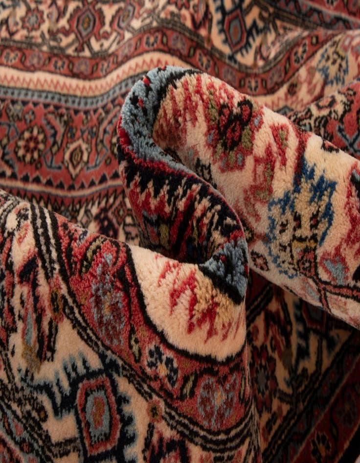 Detail image of 2' 11 x 4' 9  Hand Knotted Bidjar Persian Wool Rug