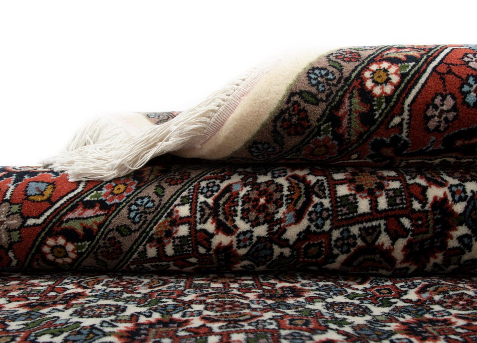 6' 7 x 9' 2 Hand Knotted Bidjar Persian Wool Rug