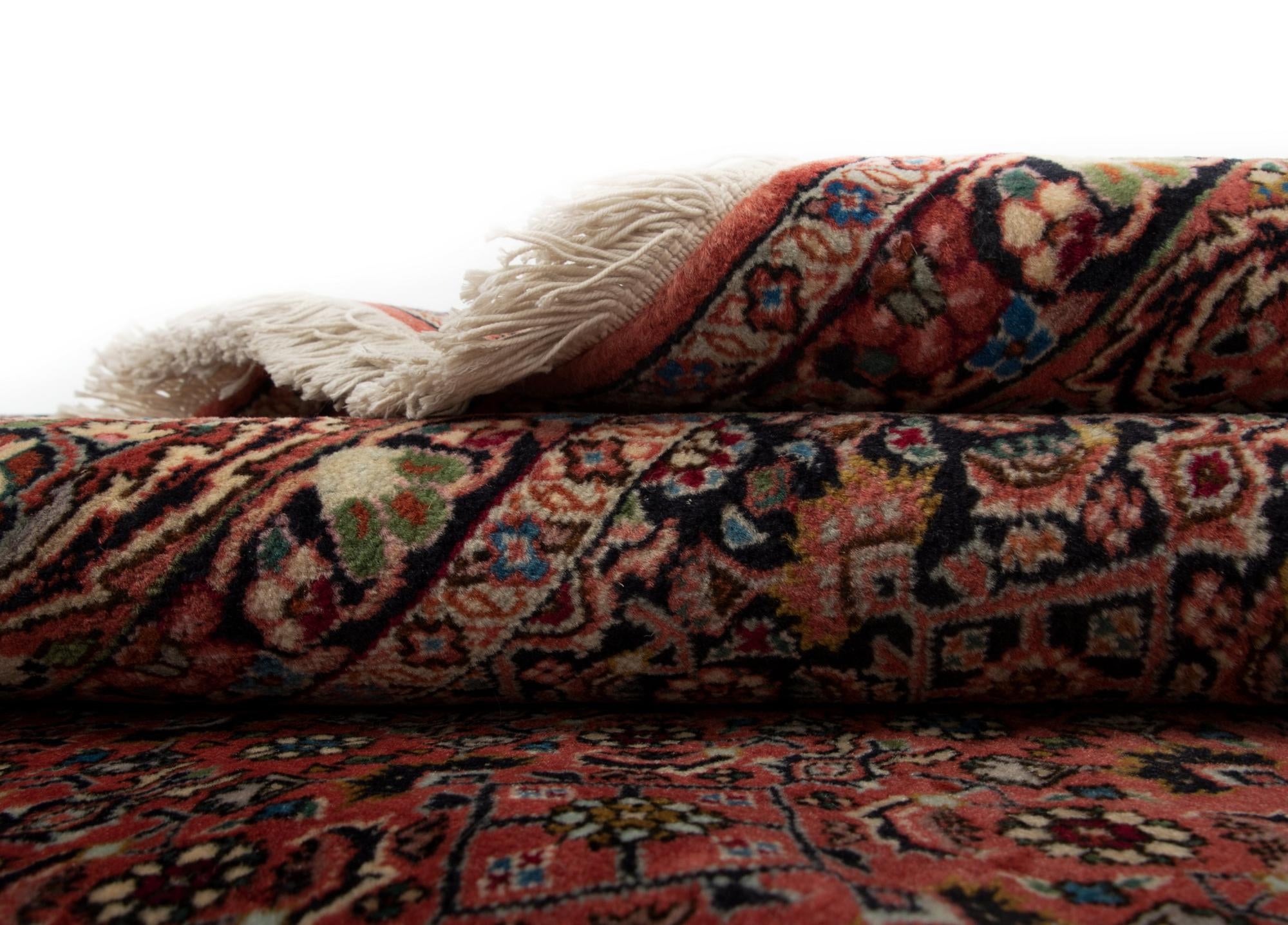 6' 7 x 9' Hand Knotted Bidjar Persian Wool Rug