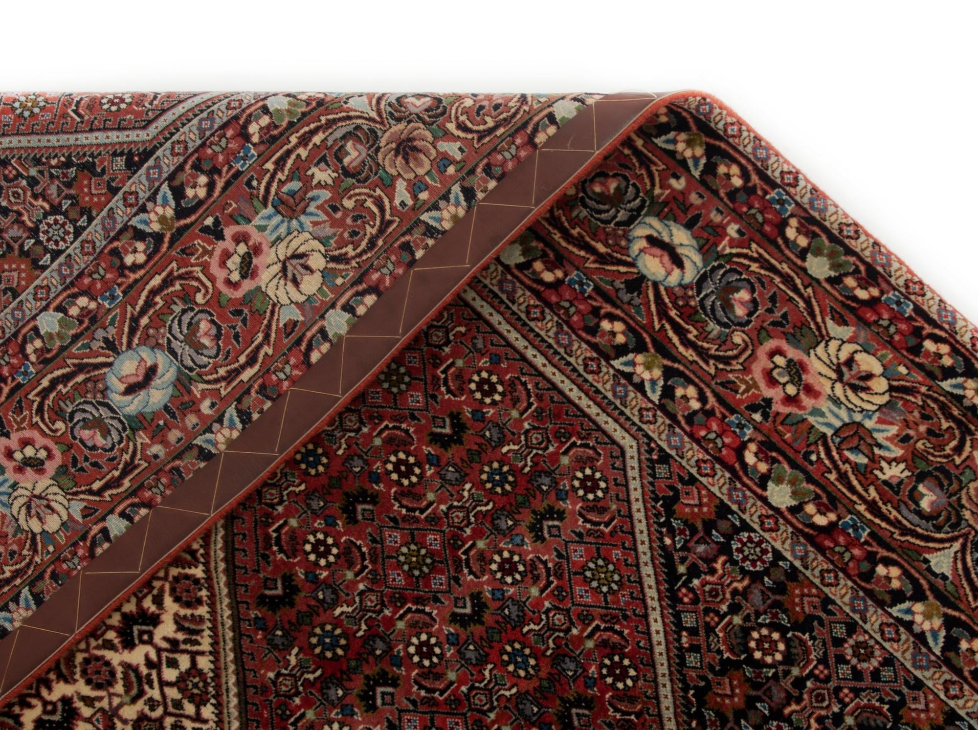 6' 7 x 9' Hand Knotted Bidjar Persian Wool Rug