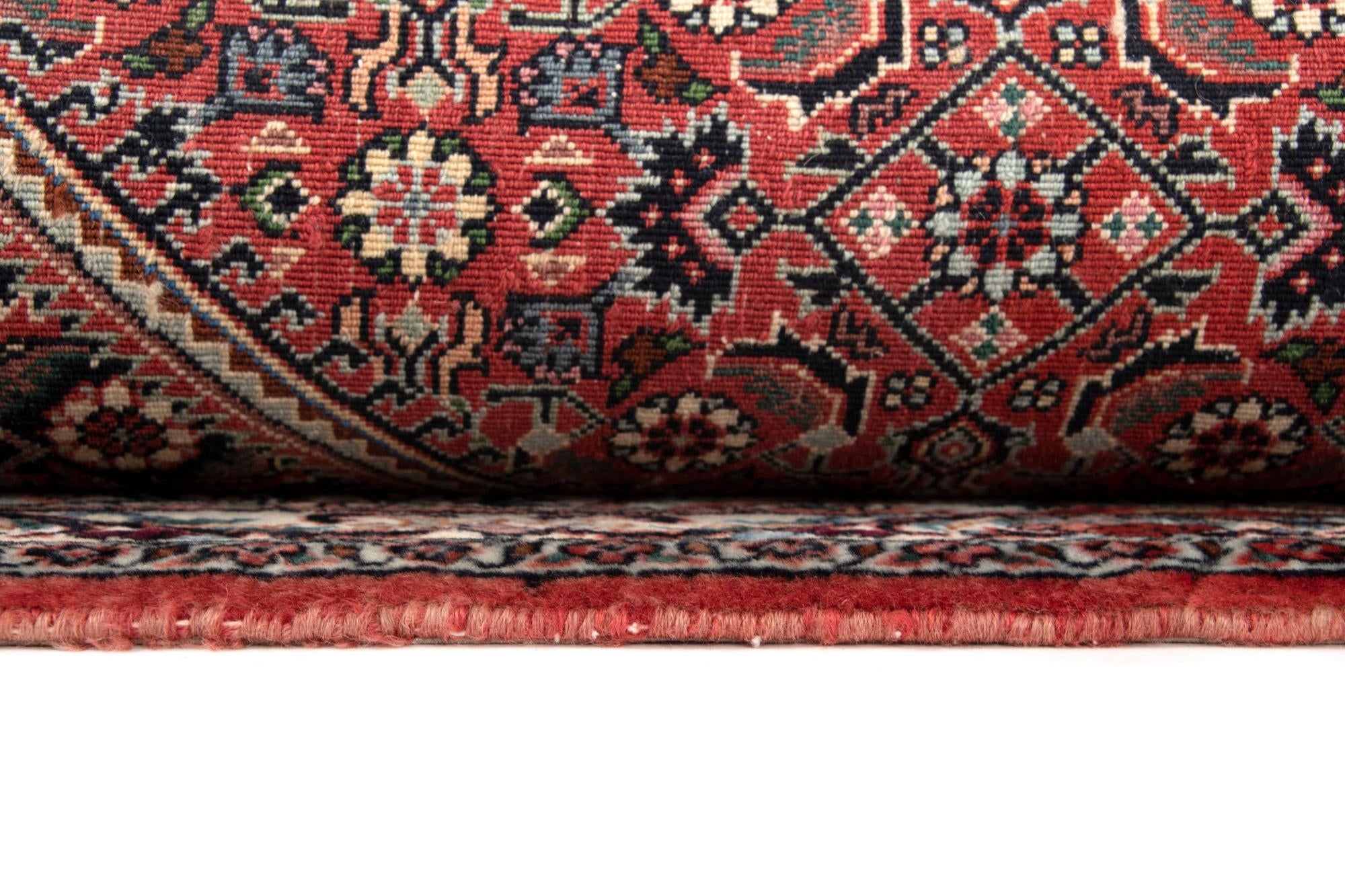 6' 9 x 9' 6 Hand Knotted Bidjar Persian Wool Rug