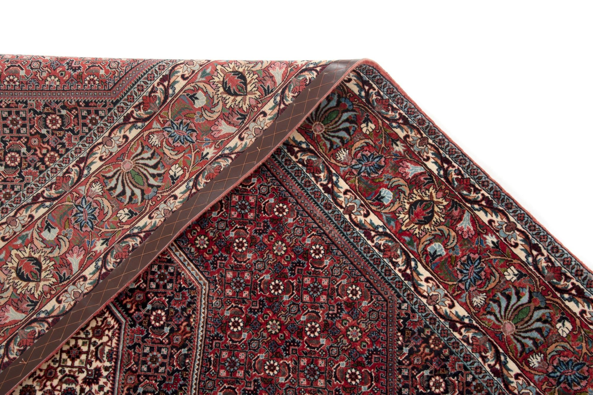 6' 9 x 9' 6 Hand Knotted Bidjar Persian Wool Rug