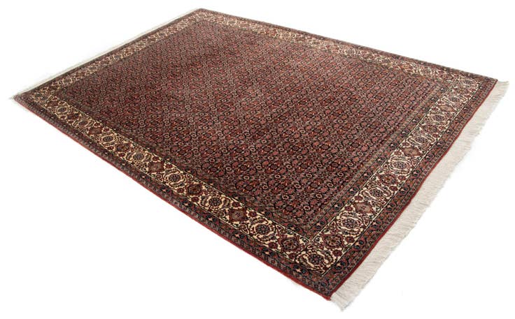 Detail image of 6' 9 x 9' 7 Hand Knotted Bidjar Persian Wool Rug