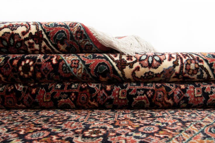 Detail image of 6' 9 x 9' 7 Hand Knotted Bidjar Persian Wool Rug