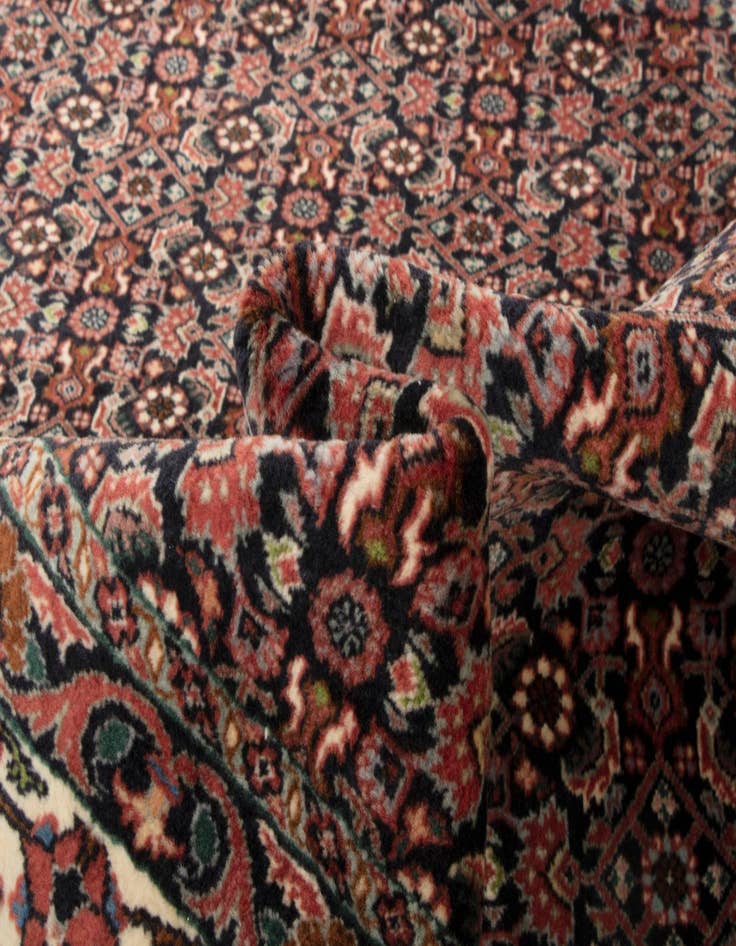 Detail image of 6' 9 x 9' 7 Hand Knotted Bidjar Persian Wool Rug