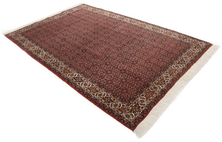 Detail image of 6' 6 x 10' Hand Knotted Bidjar Persian Wool Rug