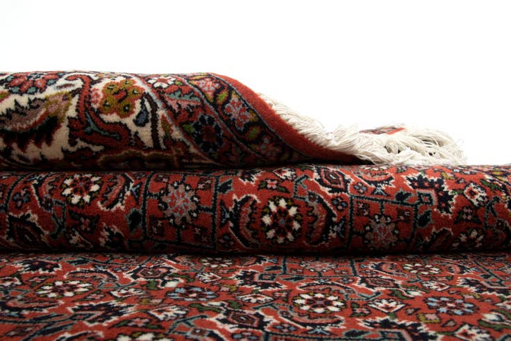 Detail image of 6' 6 x 10' Hand Knotted Bidjar Persian Wool Rug