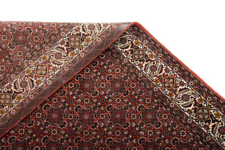 6' 6 x 10' Hand Knotted Bidjar Persian Wool Rug