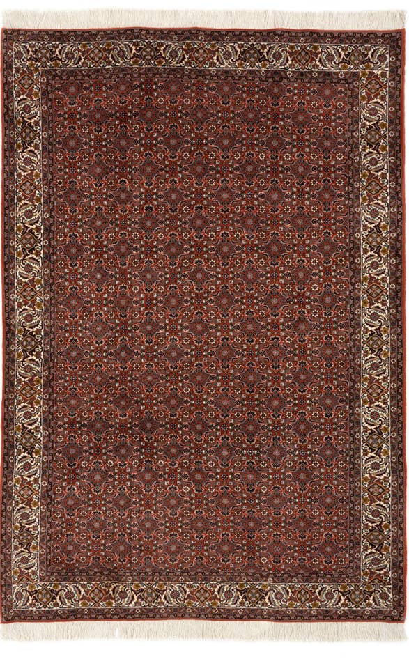 Detail image of 6' 6 x 10' Hand Knotted Bidjar Persian Wool Rug