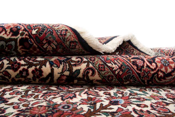 6' 7 x 9' 7 Hand Knotted Bidjar Persian Wool Rug
