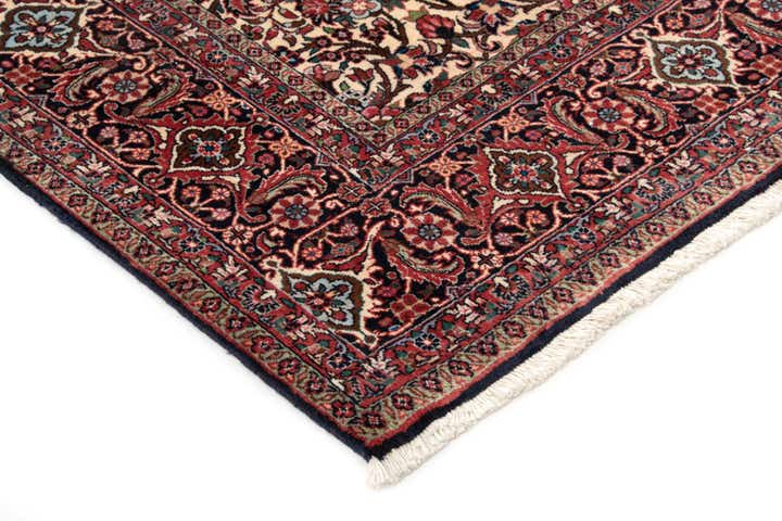 6' 7 x 9' 7 Hand Knotted Bidjar Persian Wool Rug