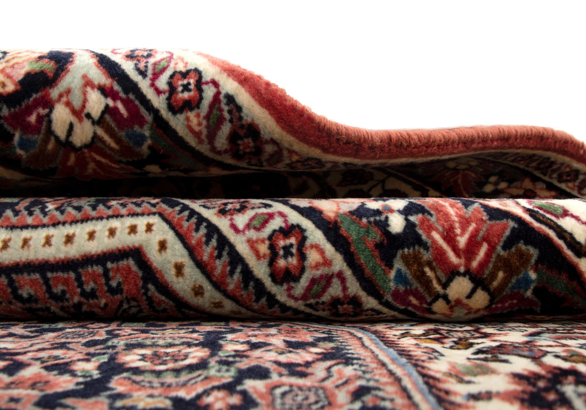 6' 7 x 9' 9 Hand Knotted Bidjar Persian Wool Rug
