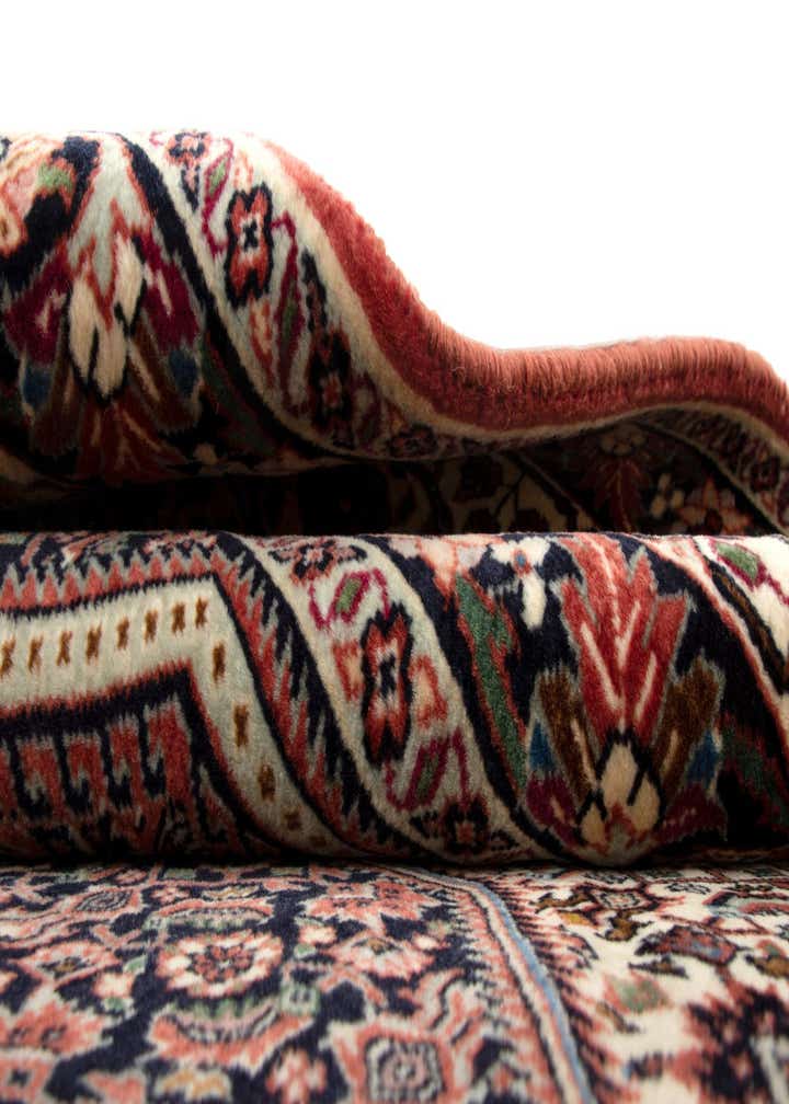 6' 7 x 9' 9 Hand Knotted Bidjar Persian Wool Rug