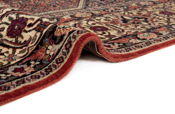 Detail image of 6' 7 x 9' 9 Hand Knotted Bidjar Persian Wool Rug