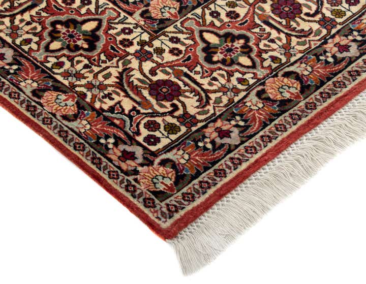 6' 7 x 9' 9 Hand Knotted Bidjar Persian Wool Rug