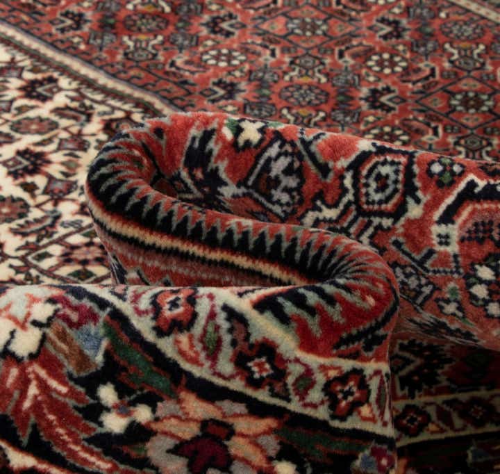 6' 7 x 9' 9 Hand Knotted Bidjar Persian Wool Rug