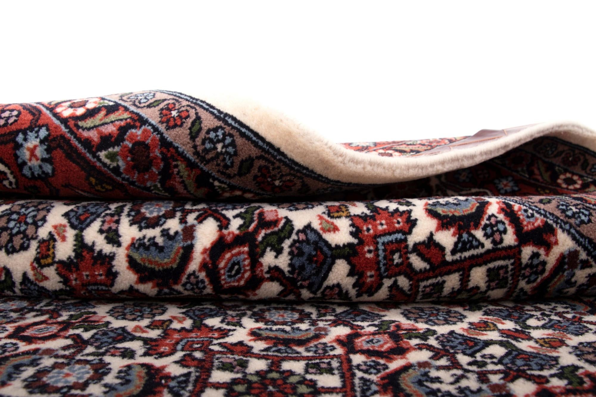 6' 7 x 9' 5 Hand Knotted Bidjar Persian Wool Rug