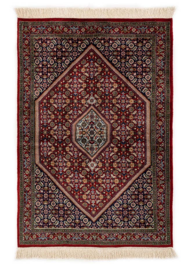 Detail image of 3' 7 x 5' 3 Hand Knotted Bidjar Wool Rug