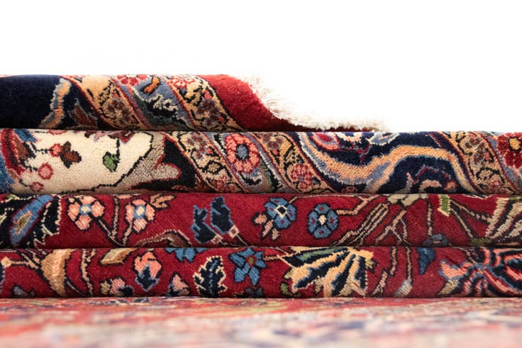 Detail image of 7' 5 x 11' 7 Hand Knotted Bidjar Persian Rug