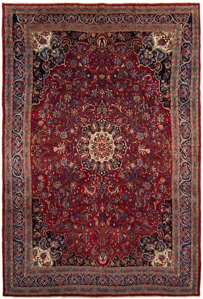 7' 5 x 11' 7 Hand Knotted Bidjar Persian Rug