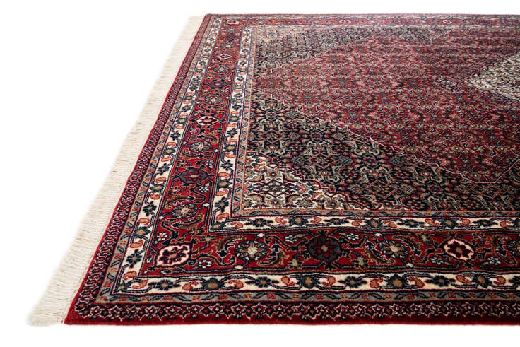 Detail image of 6' 4 x 10' 5 Hand Knotted Bidjar Oriental Wool Rug