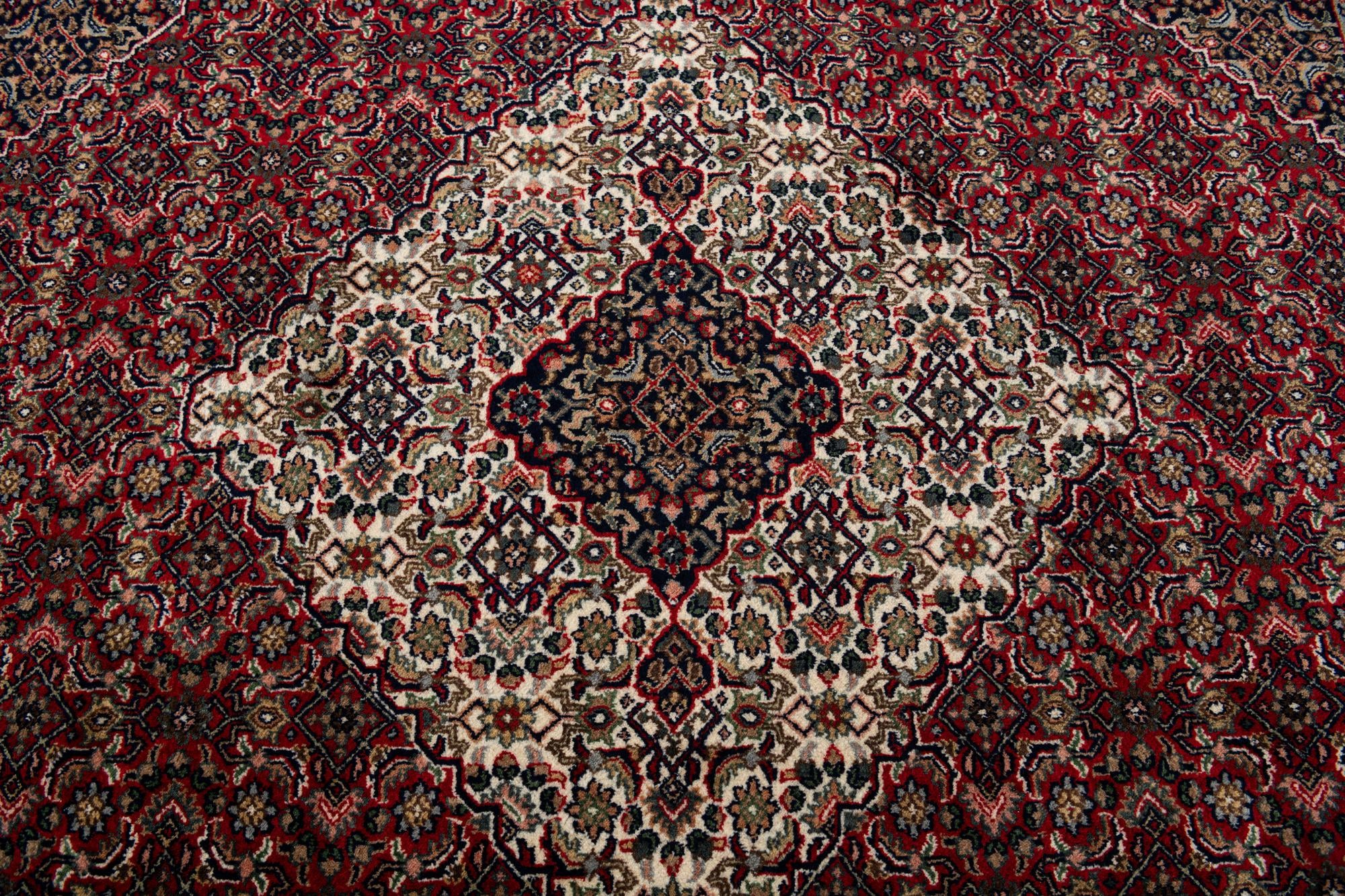 6' 4 x 10' 5 Hand Knotted Bidjar Oriental Wool Rug