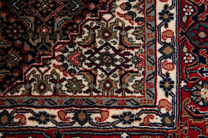 6' 4 x 10' 5 Hand Knotted Bidjar Oriental Wool Rug