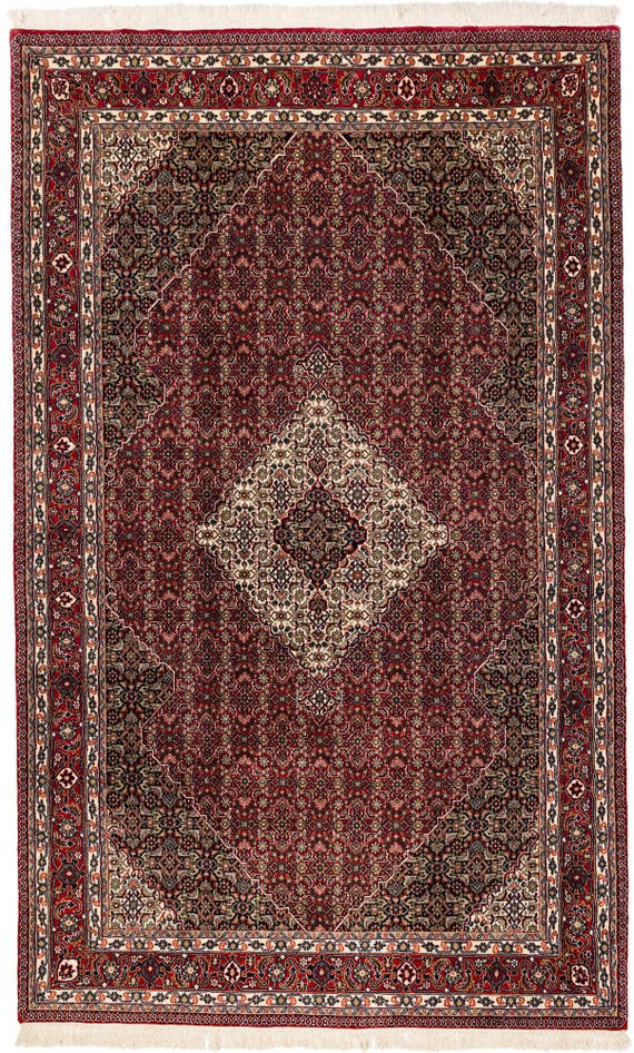 Detail image of 6' 4 x 10' 5 Hand Knotted Bidjar Oriental Wool Rug