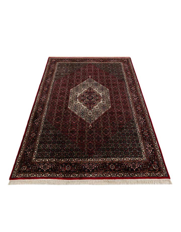 6' 7 x 10' 4 Hand Knotted Bidjar Oriental Wool Rug