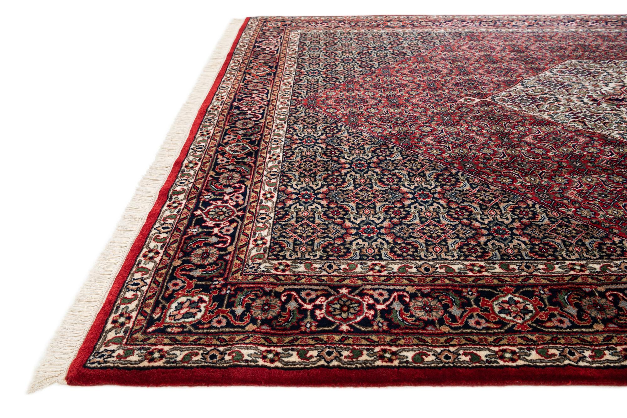6' 7 x 10' 4 Hand Knotted Bidjar Oriental Wool Rug