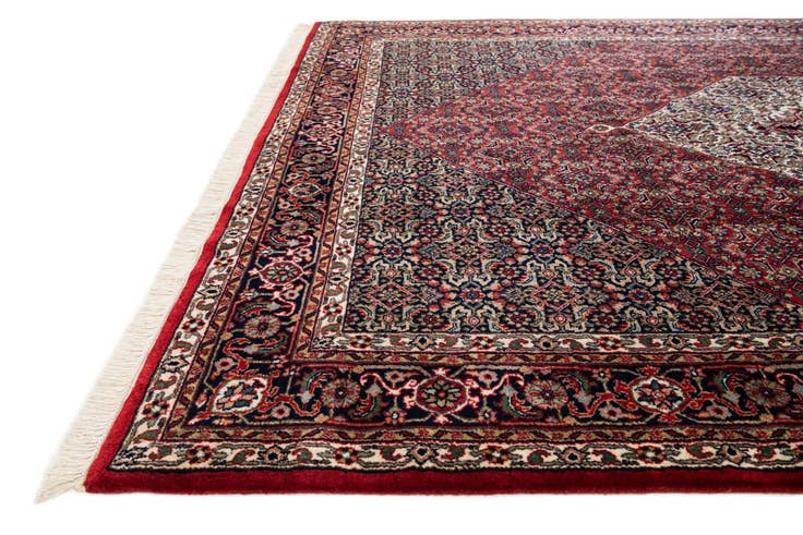 Detail image of 6' 7 x 10' 4 Hand Knotted Bidjar Oriental Wool Rug