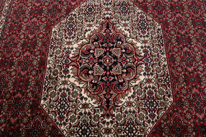 6' 7 x 10' 4 Hand Knotted Bidjar Oriental Wool Rug