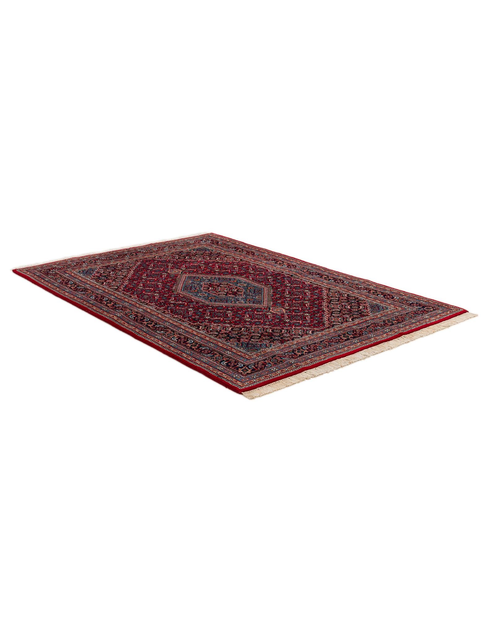 175cm x 245cm anudado a mano Bidjar Alfombra Lana