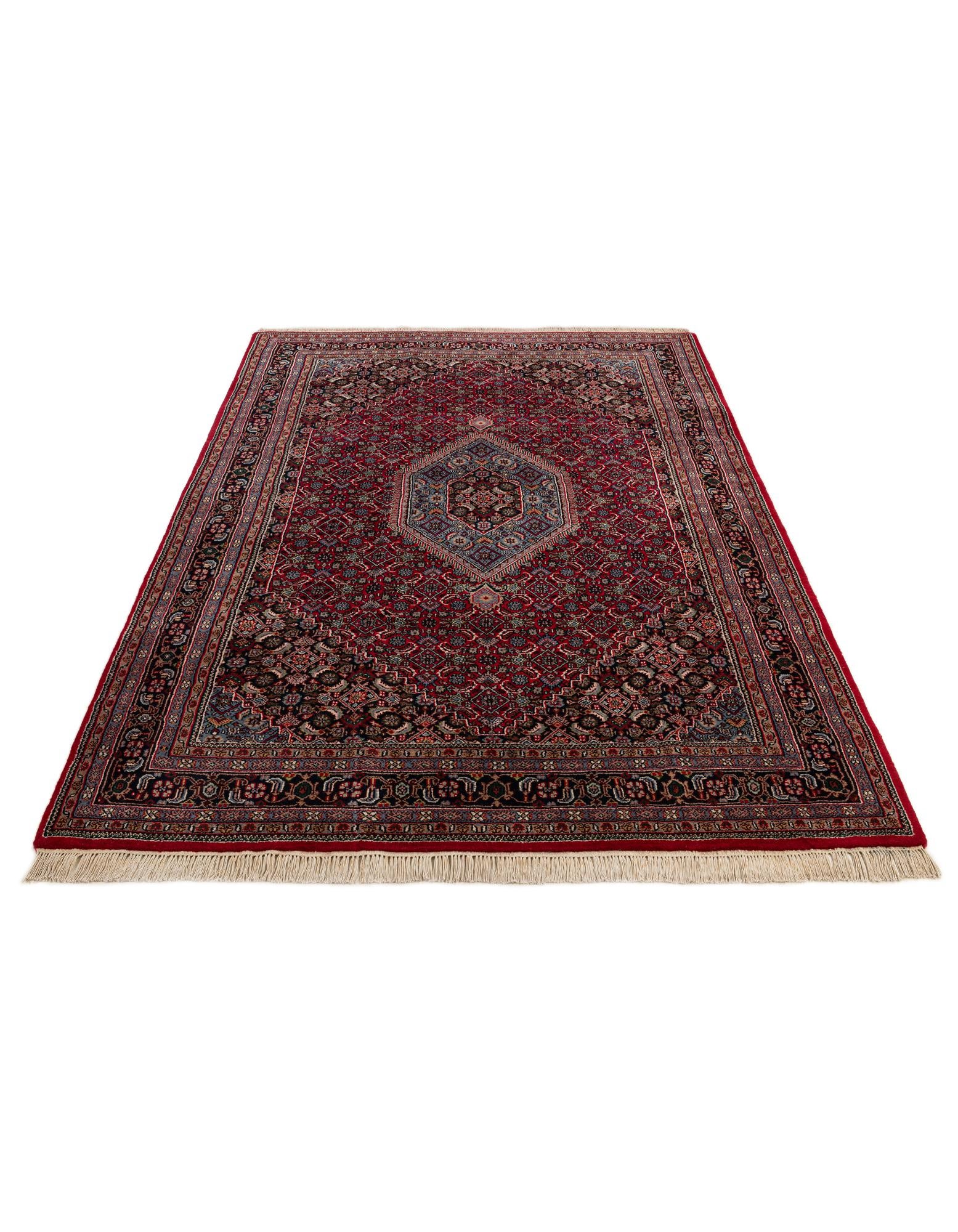 6' 4 x 9' 9 Hand Knotted Bidjar Wool Rug