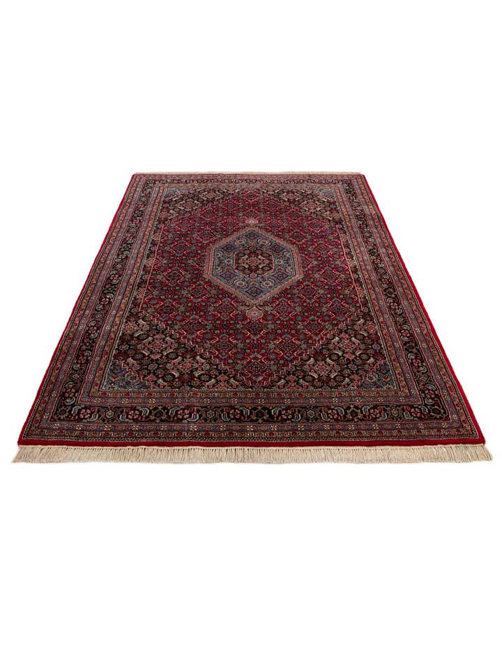 6' 4 x 9' 9 Hand Knotted Bidjar Wool Rug
