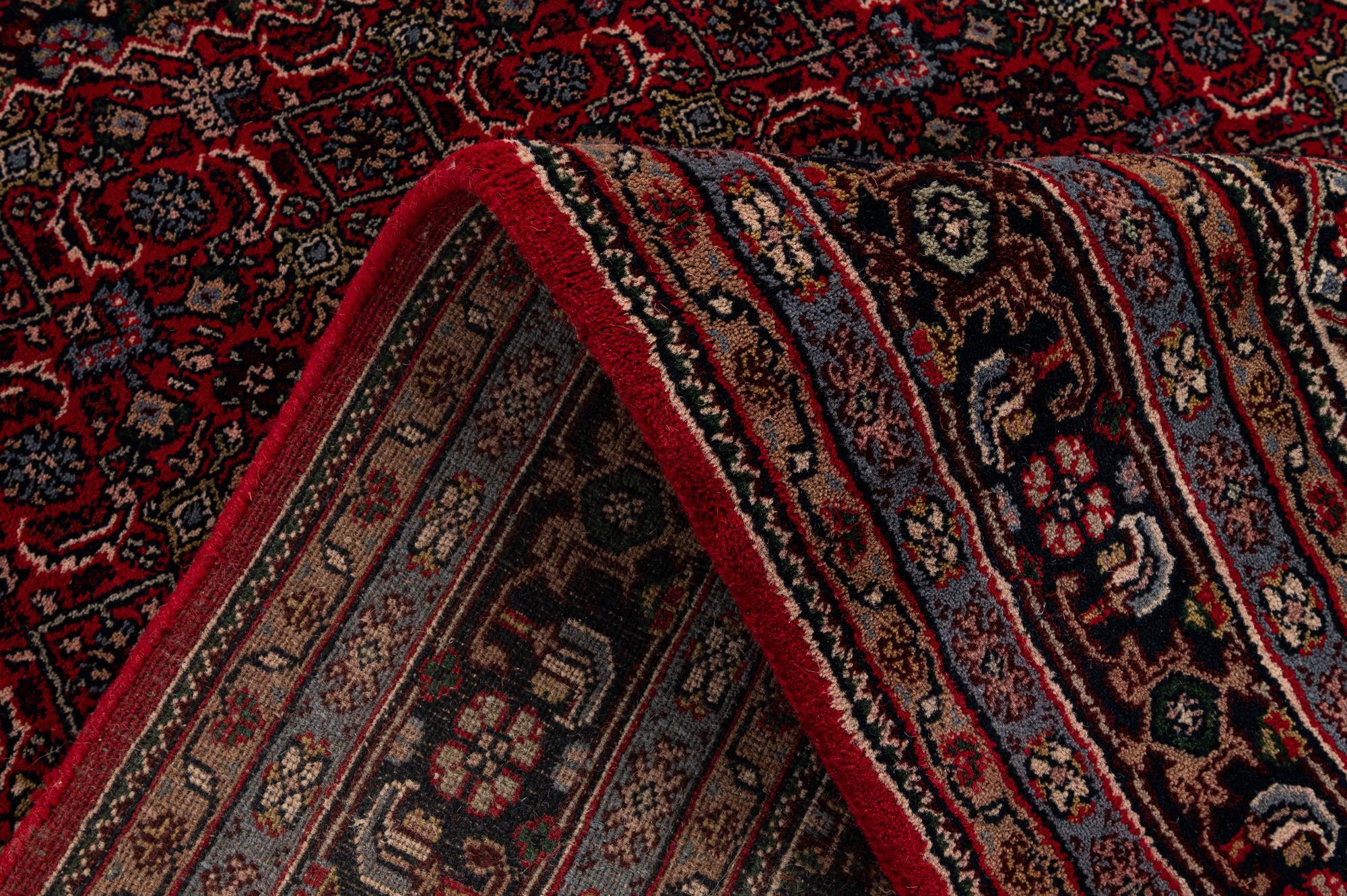 6' 4 x 9' 9 Hand Knotted Bidjar Wool Rug
