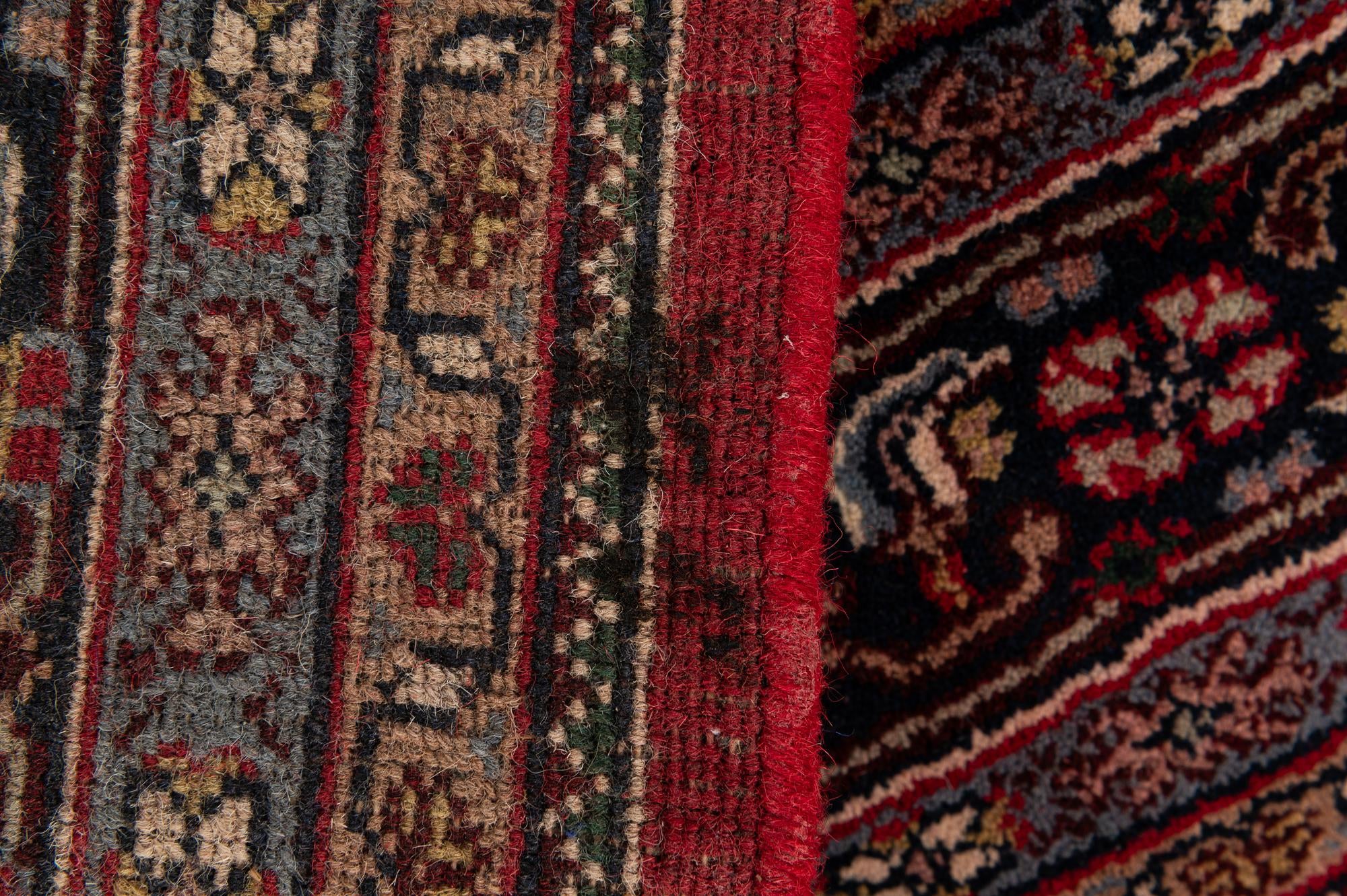 6' 4 x 9' 9 Hand Knotted Bidjar Wool Rug