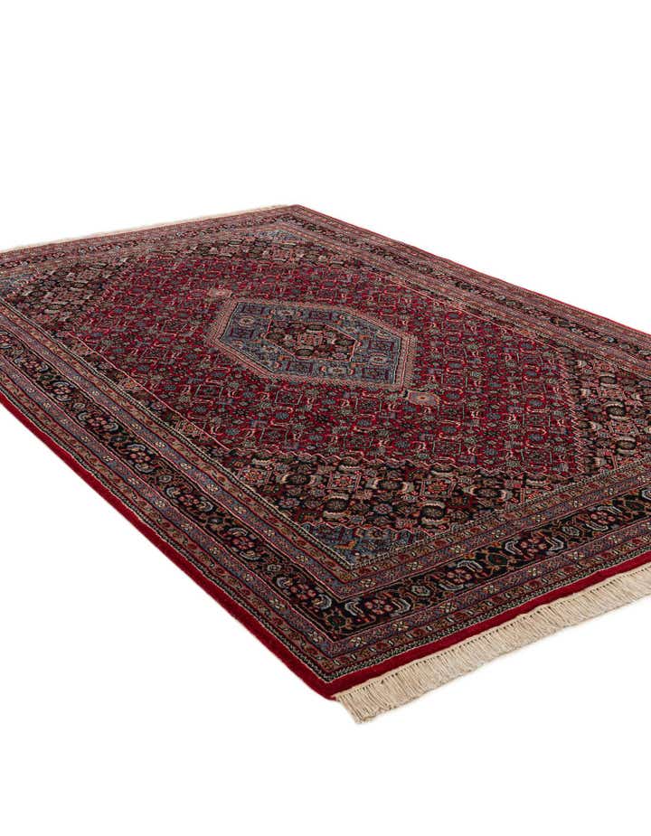 6' 4 x 9' 9 Hand Knotted Bidjar Wool Rug