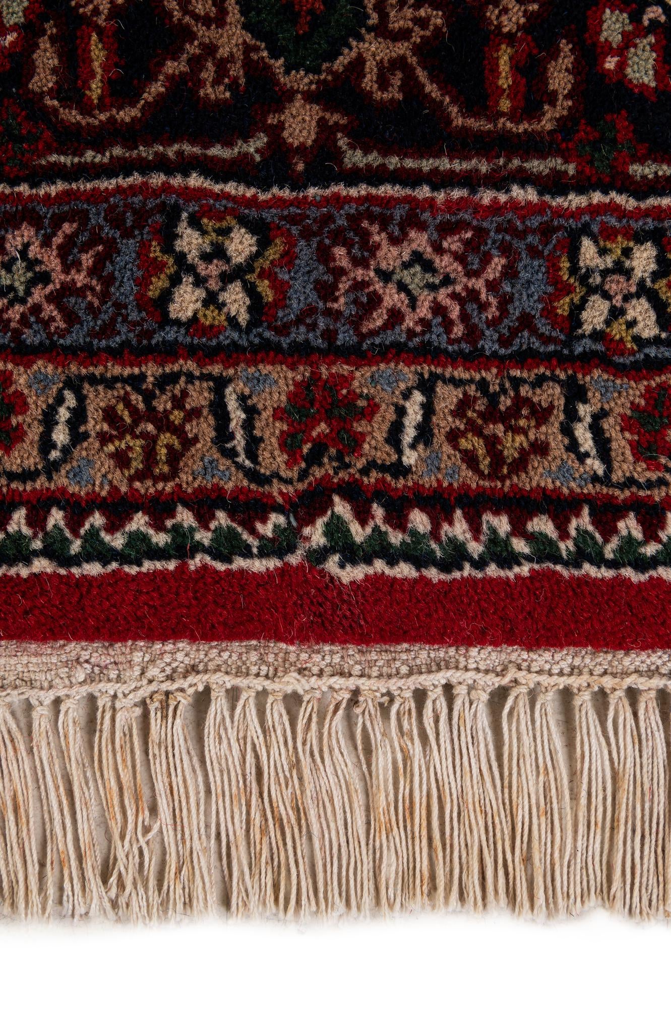 6' 4 x 9' 9 Hand Knotted Bidjar Wool Rug