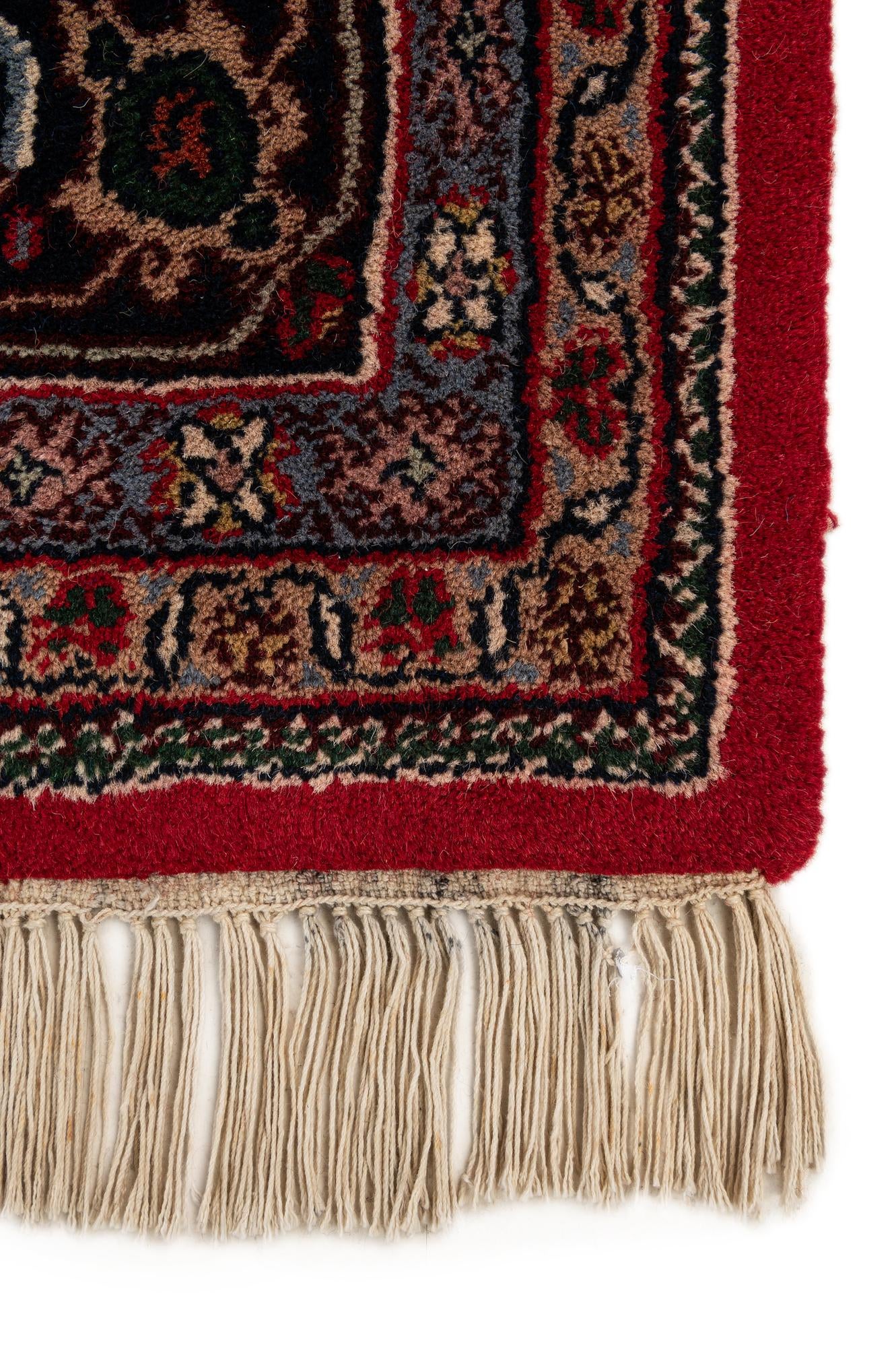 6' 4 x 9' 9 Hand Knotted Bidjar Wool Rug