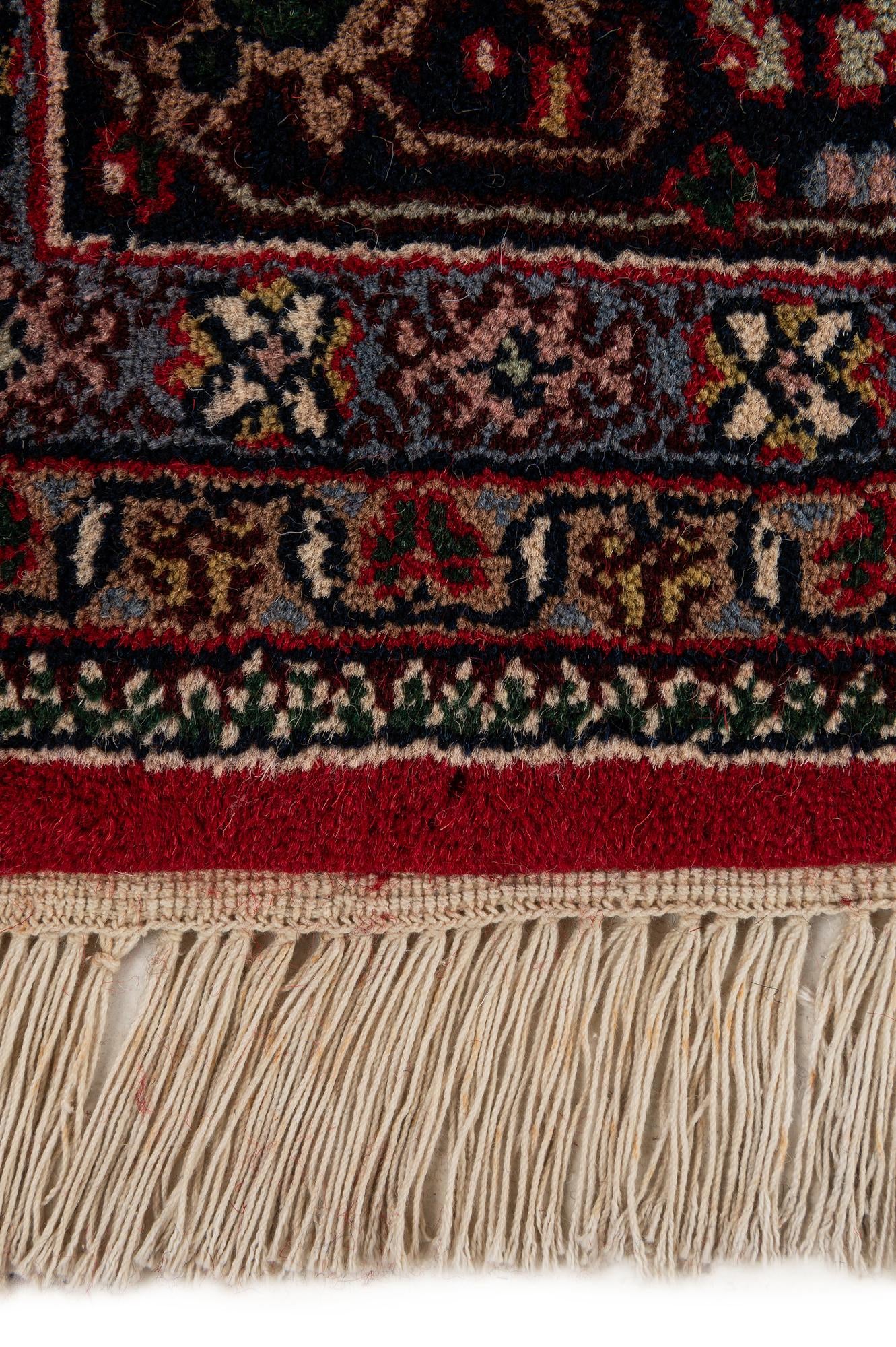 6' 4 x 9' 9 Hand Knotted Bidjar Wool Rug