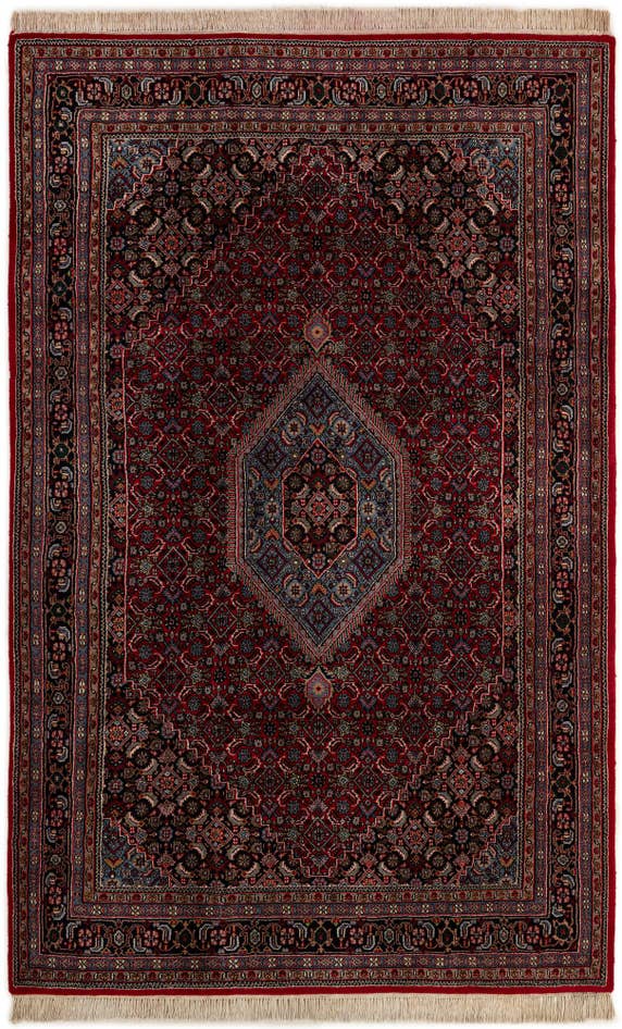 Detail image of 6' 4 x 9' 9 Hand Knotted Bidjar Wool Rug