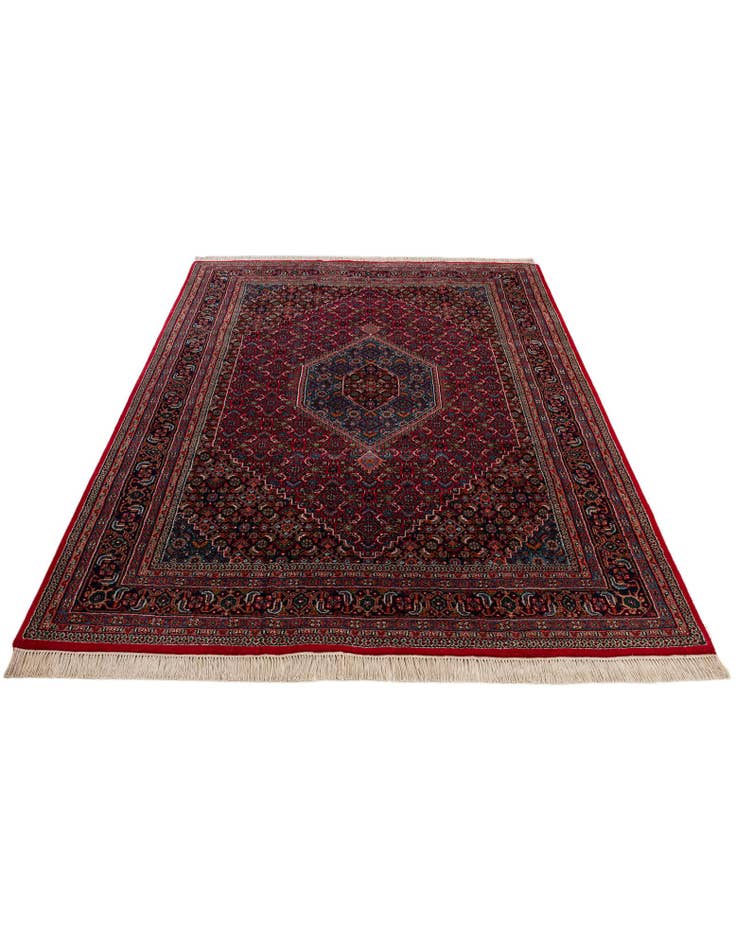 Detail image of 6' 6 x 9' 10 Hand Knotted Bidjar Wool Rug