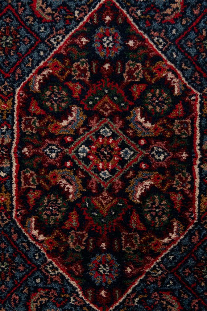 6' 6 x 9' 10 Hand Knotted Bidjar Wool Rug