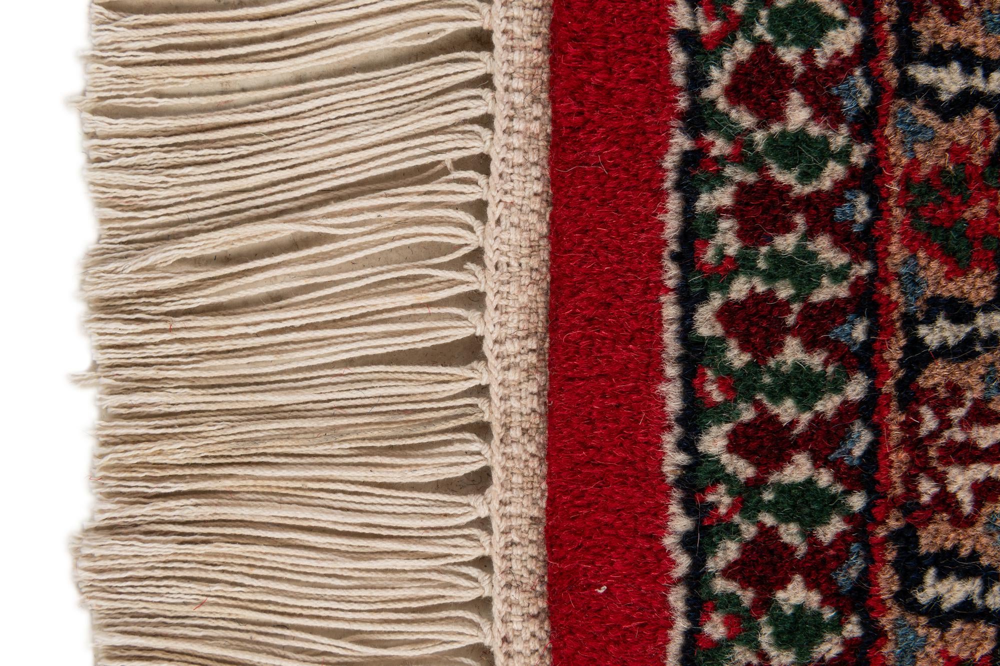 6' 6 x 9' 10 Hand Knotted Bidjar Wool Rug