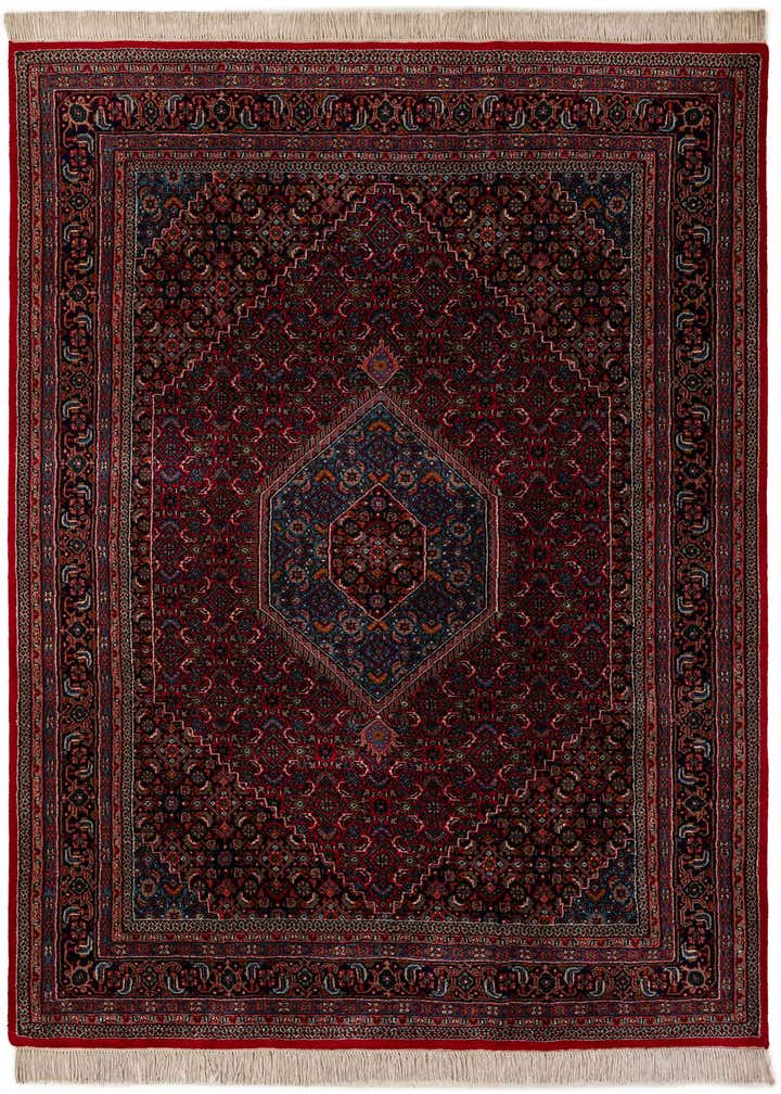 6' 6 x 9' 10 Hand Knotted Bidjar Wool Rug