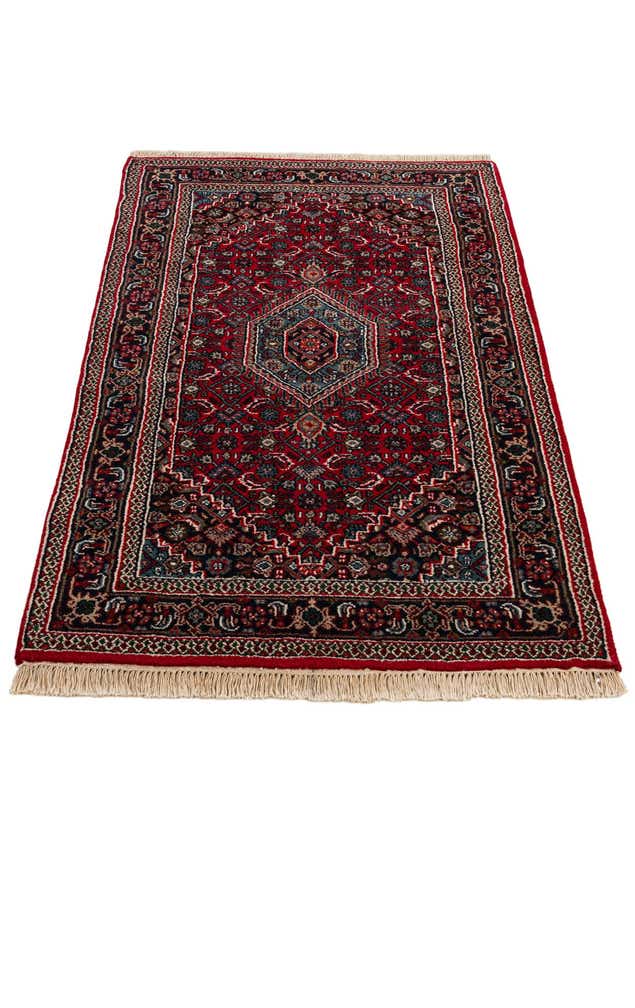 2' 11 x 5' 6 Hand Knotted Bidjar Wool Rug