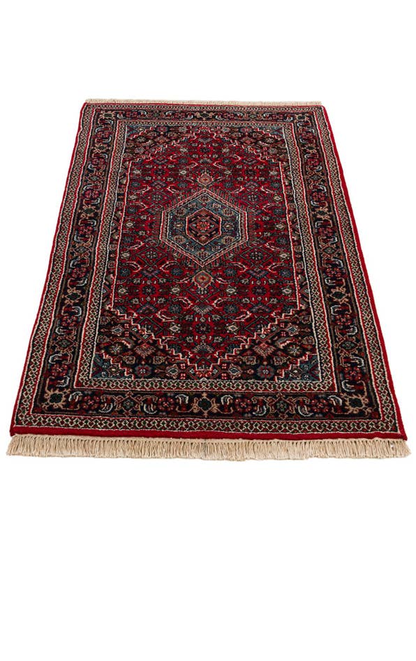 Detail image of 2' 11 x 5' 6 Hand Knotted Bidjar Wool Rug
